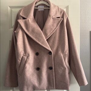 NWOT Old Navy Women's Pink Peacoat